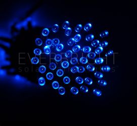 Blaue Solar-Lichterkette von Everbright