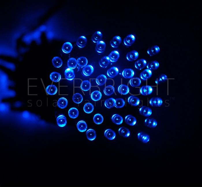 Blaue Solar-Lichterkette von Everbright