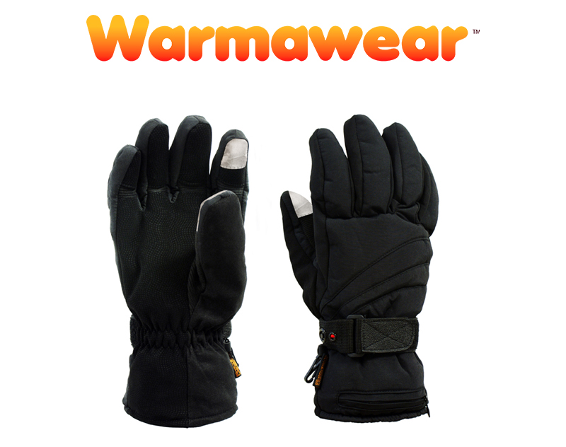 Warmawear™ Deluxe beheizbare Handschuhe mit Touchscreen-Funktion