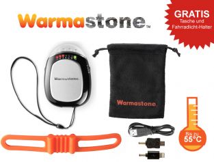 Warmastone™ 4 in 1 Handwärmer, Taschenlampe, Fahrradlicht und Handyladegerät