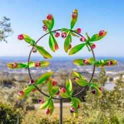 82cm Windrad / Windspiel "Tulpen", Garten, Primrose™