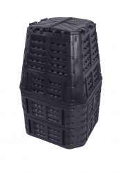 850 Liter Komposter aus Kunststoff mit Stecksystem, schwarz
