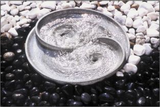 Brunnen aus Naturstein/Granit- Harmonie