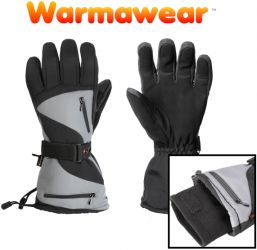 Warmawear™ Deluxe beheizbare Sporthandschuhe mit Touchscreen-Funktion
