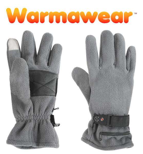 Warmawear™ "DuoWärme" beheizbare Fleece-Handschuhe