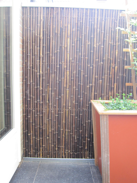 Bambusmatte, 180cm x 190cm, Vollrohr, braun, Papillon