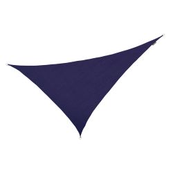 Kookaburra 4,2m x 4,2m x 6,0m Rechtwinkliges Dreieck  Blau Atmungsaktives Party-Sonnensegel (Strickgewebe 185g)