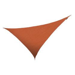 Kookaburra 4,2m x 4,2m x 6,0m Rechtwinkliges Dreieck  Rot Atmungsaktives Party-Sonnensegel (Strickgewebe 185g)