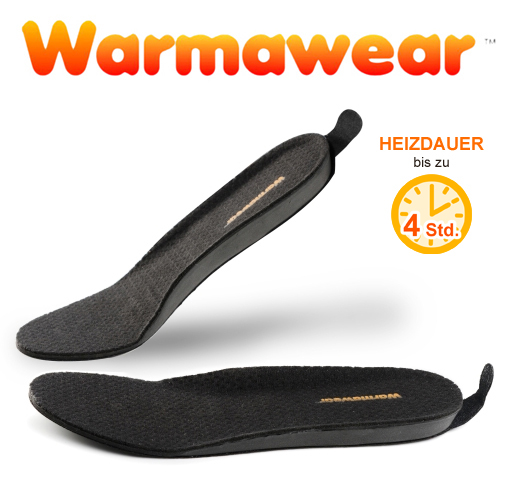 Warmawear™ beheizbare, kabellose, wiederaufladbare Schuheinlagen