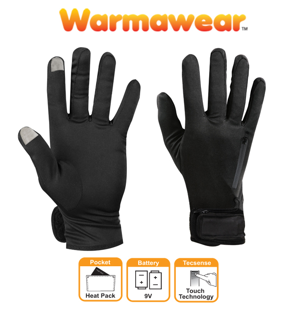 Beheizbare Unterziehhandschuhe "DuoWärme", Warmawear™