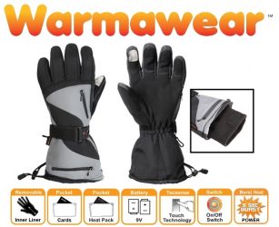 Warmawear™ beheizbare Sporthandschuhe "DuoWärme" mit Wärmeschub-Funktion