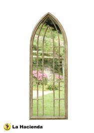 Gartenspiegel im gotischen Stil, 153cm x 60cm
