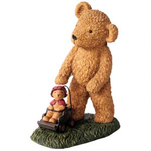 Teddy und Baby-Bär, Gartenfigur