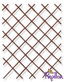 Ausziehbares Rankgitter aus Bambus, 200cm x 200cm, Papillon™