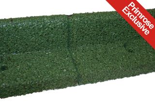 6er-Set Flexible Rasenkante, grün, 600cm x 8cm, EcoBlok