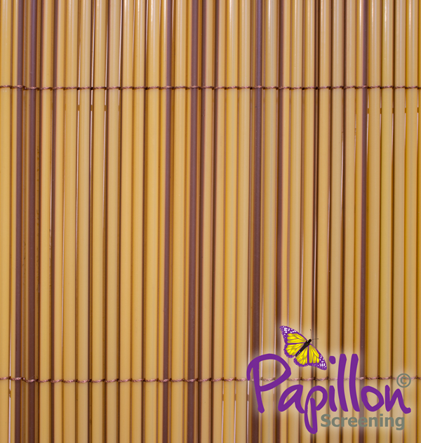 Papillon™ Künstliche Sichtschutzmatte, mehrfarbig, 4m x 1m