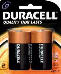 4er-Packung D-Batterien, Duracell