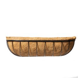 Wandampel / Wandkorb mit Kokoseinsatz, 71cm