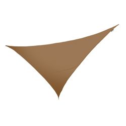 Kookaburra 4,2m x 4,2m x 6,0m Rechtwinkliges Dreieck Mokka Gewebtes Sonnensegel (Wasserfest)