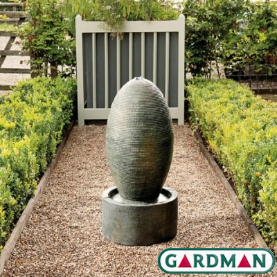 Gardman Gartenbrunnen mit LED-Beleuchtung