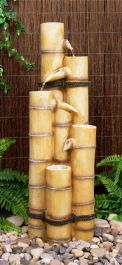 88cm Bambus-Brunnen 