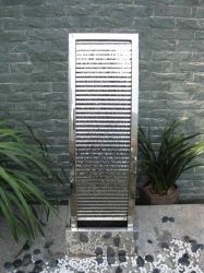 80cm Edelstahl-Wasserwand "Manila"
