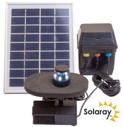 Solaray™ 300 L./Std. Solarpumpen-Set mit Batteriespeicher und LED´s
