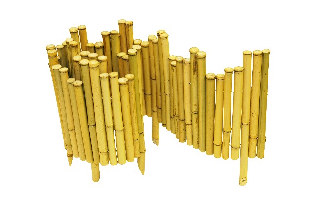 Beeteinfassung aus Bambus, 1,2m x 30cm