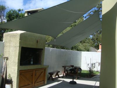 Kookaburra® 3,6m Quadrat Anthrazit Gewebtes Sonnensegel (Wasserfest)