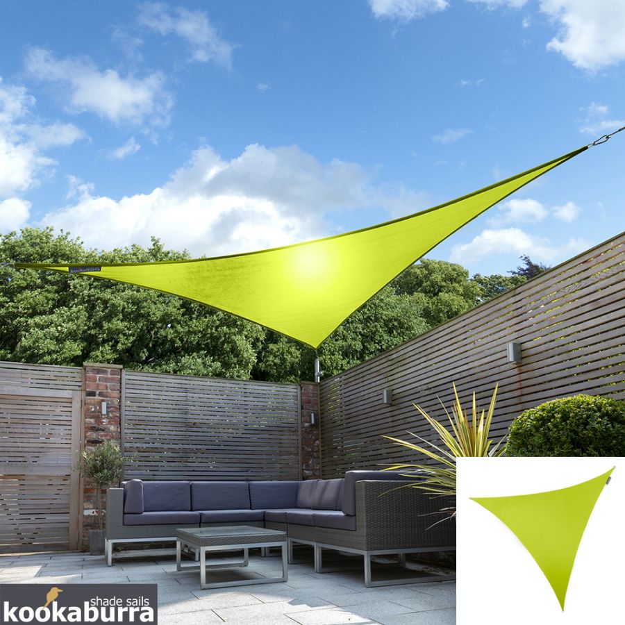 Kookaburra® 3,6m Dreieck, wasserabweisend 140 g/m², Hellgrün